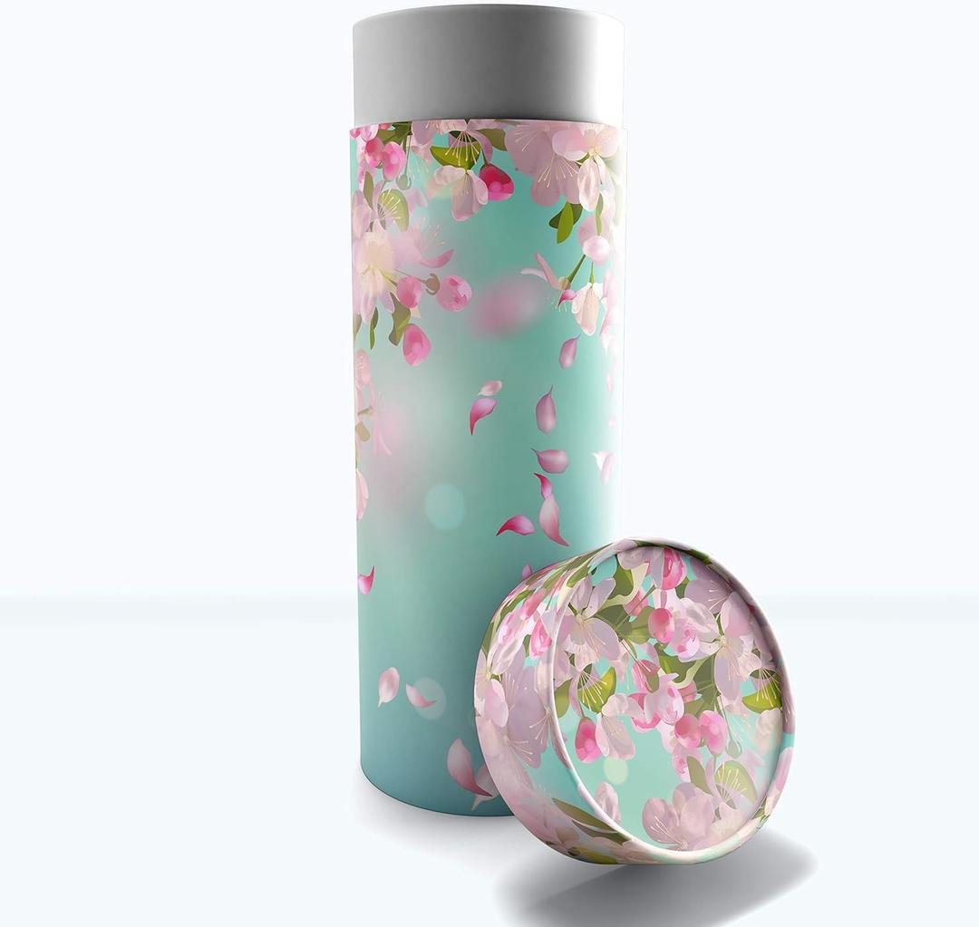 Along The Breeze Scattering Tubes for Human Ashes TSA Approved Scattering Urn and Eco-Friendly Biodegradable Urns for Human Ashes & Biodegradable Urn for Burial at Sea
