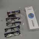 NORPERWIS Reading Glasses 5 Pairs Quality Readers Spring Hinge Glasses for Reading for Men and Women (5 Pack Mix Color, 2.25)