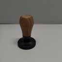 Normcore 53.3mm Coffee Tamper V4.1 with Click Sound Feedback, Espresso Spring Loaded Tamper With Titanium PVD Coating Ripple Base For Breville Sage 54mm Portafilters, Genuine American Walnut Handle