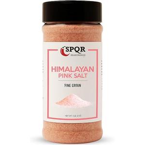2 x 
Himalayan Pink Salt Fine Grain XL 1.2 lb. Bottle Nutrient and Mineral Dense Salt Crystals by SPQR Seasonings
, BB Date: 06/29/29
