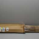 LazBlinds No Drill Bamboo Roman Shades, 27" W x 48" H, Star-Brown