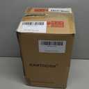 Table Lamp for Bedroom, Cordless Bedside Lamps for Living Room, Touch 3-Way Dimmable Desk Lamp for Night Stands, Rechargeable, Battery Operated Lamp with Fabric Shade for Dorm, Home Office (Nickel)