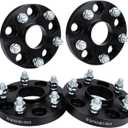 4Pcs 20 mm Hubcentric Wheel Spacers PCD 5x4.5 inch Center Bore 60.1mm with M12x1.5 Studs for Avalon/Camry/Highlander/ RAV4/ Sienna/Solara/Tacoma, TC/XB, ES250/ ES300/ ES330/ ES350