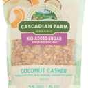 Cascadian Farm Organic Coconut Cashew Granola Cereal, No Added Sugar, 11 Ounces (Pack Of 4) (EXP 05/05/27)