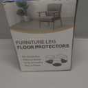 22 Pcs Chair Leg Floor Protectors for Hardwood Floors Silicone Covers to Protect Wood Tile Floors Felt Bottom Furniture Leg Caps Anti-Scratch Reduce Noise (Fit: 0.9" - 1.29")