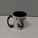 Funny Coffee Mug for Women Men,15oz Ceramic Chicken Cup,Novelty Coffee Mugs,Funny Birthday Gifts for Friends,Family,Cool White Elephant Gifts for Adults,Unique Office Gag Gifts for Coworkers