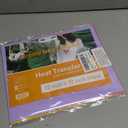 Yiwloer Puff Vinyl Heat Transfer, 8pcs 12" x 10" 3D Puff Heat Transfer Vinyl Sheets for Heat Press T-Shirt DIY Sets, Dark Multi-Colour Mixed HTV Puff Vinyl, Easy Cutting and Disposal