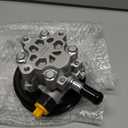 A-Premium Power Steering Pump, with Pulley, Compatible with Land Rover LR3 2005-2009, Range Rover Sport 2006-2009, 4.2L 4.4L, Replace # QVB500390