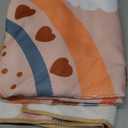 R HORSE Boho Rainbow Beach Towel for Kid, 30 x 60 inch Microfiber Absorbent Beach Pool Towel Quick Dry Sand Free Blanket for Summer Pool Party Supplie Bath Sport Travel Swimming Camping