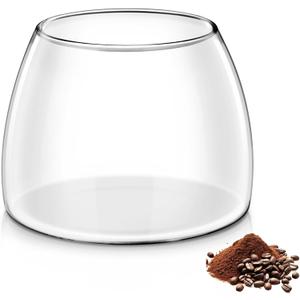Magluv 7 oz Glass Coffee Grinder Jar Carafe Replacement for KitchenAid KCG0702/KPCG100OB/KPCG100PMO/KCG0702CU, Replaces 4176728,KPCGRND