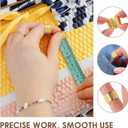 2 x 37 PCS Steel Needles for Hand Sewing Stainless Steel Sewing Needles Sew-ing Tool Kit (Black)