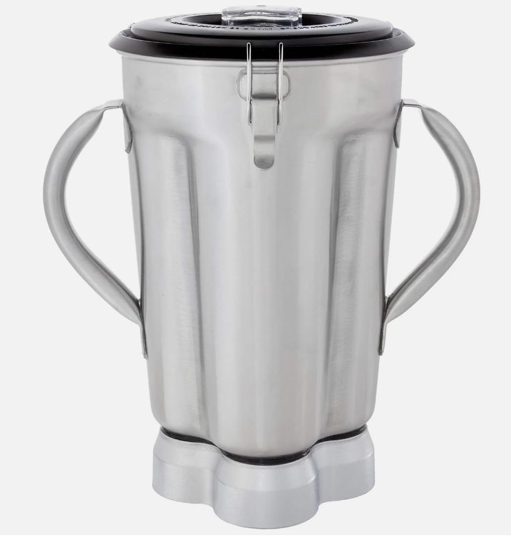 Suitable For Waring CAC72 Stainless Steel 2-Handle Container w/Blade 1gal 