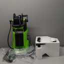 Electric Pressure Washer 5000PSI 3.5GPM with Touch Screen & 5 Nozzles, Portable Design for Car, Patio, and Outdoor Cleaning (Green)