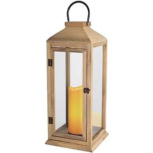Extra Large Lanterns Decorative - 27.5in IP65 Waterproof Lantern with Flameless Candles, Decorative Lantern for Home Decor, Indoor Outdoor, Front Porch, Garden, Farmhouse Weddings Style