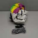 Joiedomi 5 FT Halloween Inflatables Skeleton Decor Outdoor, Blow Up Decorations Sitting Skeleton Unicorn with LEDs for Halloween Decorations Outside, Yard Decor