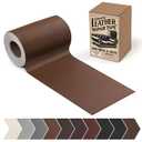 Leather Repair Patch, 3 x 60In Self Adhesive Leather Repair Tape Kit for Furniture, Couch, Sofa, Office, Car Seats, Car Interior, Vinyl Repair Kit (Brown)