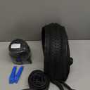 YUNSCM 2-PCS 26" Road Bike Tires 26 x 1.50/40-559 and 26" Heavy Duty Bike Tubes Schrader Valve Compatible with Road Bike 26x1.5 26 x 1.50 26X1.50 Bicycle Tires and Tubes