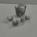 Stroller Cup Holder Fits for UPPAbaby Vista/Vista V2/Vista V3/Cruz/Cruz V2/Minu/Minu V2/Minu Duo, Securely Hold The Cup, Quick Attachment, Folds with Stroller, Drinking On The Go, 1Pack