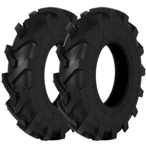 Upgraded 4.80/4.00-8 Tires Tubeless, 4.80x4.00-8" Tractor Turf Tires Replacement for Lawn Mower, Garden Cart, Golf Cart and Turf, 2-Pack