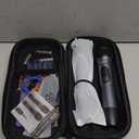 Wireless Microphone Set for Singing, Speeches & Events, 2.4GHz Dual-Mic Receiver, 200ft, Storage Bag Included, Metal Cordless Mic 2 Pack for Karaoke Machines, PA Systems, PartyBox, Gray-Blue