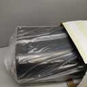 Large Mailboxes for Outside, RAINHOL Black Metal Mailbox, Galvanized Steel Post Mount Mail Box, T3 Large Capacity, 23 x 10.7 x 8.9 Inches