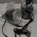 REPTI ZOO Reptile Light Fixture 2 Packs 5.5 Inch Deep Dome Lamp Cap, Optical Reflection Cover for Reptile Glass Terrariums