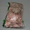 GRACE KARIN Womens Sparkly Sequin Tops,3/4 Sleeve Glitter Party Dressy Blouse,V-Neck Disco Evening Club Concert Shirt Size 2XL