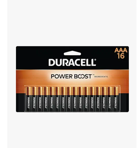 Duracell Coppertop AAA Batteries with Power Boost Ingredients, 24 Count Pack Triple A Battery with LongLasting Power, Alkaline AAA Battery for Household and Office Devices