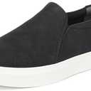 Dr. Scholl's Women's Madison Cloud Sneaker Black Smooth 8.5 M