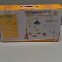 Baby Musical Crib Mobile with Hanging Rotating Toys, Remote Control, Lights Projector Function Music Box, Cartoon Rattles for Babies Boy Girl 0-24 Months, Newborn Sleep with 108 Melodies (Plane)