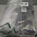 PLASTICPRO 10 Pack Plastic Wine Goblets 14 oz Two Tone Elegant Disposable Wine Glasses with Stem Reusable Hard Plastic Drinking Glasses for Parties Weddings, Black and Clear