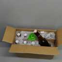 12oz Amber Glass Beer Bottles with Flip Top Airtight Lids, 10 Pack Swinging Top Home Brewing Bottles for Kombucha, Vanilla Extract, Kefir, Juice, Wine, Fermentation