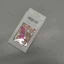 French Tip Press On Toenails - Square, Rhinestone, Glue On, Nude, Short, False, Full Cover, Glossy Acrylic - 24Pcs