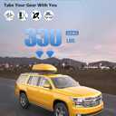FengYu 330lbs Lockable Roof Rack Cross Bars Compatible with 2015 2016 2017 2018 2019 2020 Chevy Chevrolet Tahoe & Suburban,GMC Yukon&Yukon XL, Cadillac Escalade ESV, Heavy Duty