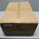 Folding Utility Cart Portable Rolling Crate Handcart Shopping Trolley Collapsible Tool Box, with Lid, on Rotate Wheels, for Grocery, Shopping, Office, Teacher, Camp,File (Black)