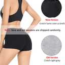 Wirarpa Women's Boyshorts Panties Cotton Boxer Briefs for Ladies Underwear Shorts with Cotton Crotch 4 Pack (Black, S)