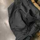 Boat Cover 16ft-18.5 ft, Heavy Duty Covers fits Bass Boats, V-Hull, Tri-Hull, Runabout, Fishing Boats, Waterproof Trailerable Boat Cover, Marine Grade Canvas Outboard Cover, (Black, Length 16' Height 12')