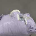 L LOVSOUL Down Alternative Oversized King Comforter, 120x98Inches, Polyester, White, All Season, Box Stitching Design, Corner Tabs