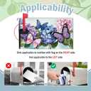 Spring Summer Mailbox Cover Magnetic Standard Size 20.5" x 18", Hydrangea Flower Butterfly Decorative Post Letter Box Wrap Decor, Floral Seasonal Garden Yard Outdoor Decoration