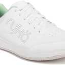 Ryka Women's, Courtside Pickleball Shoe (5.5, White/Green Palm)