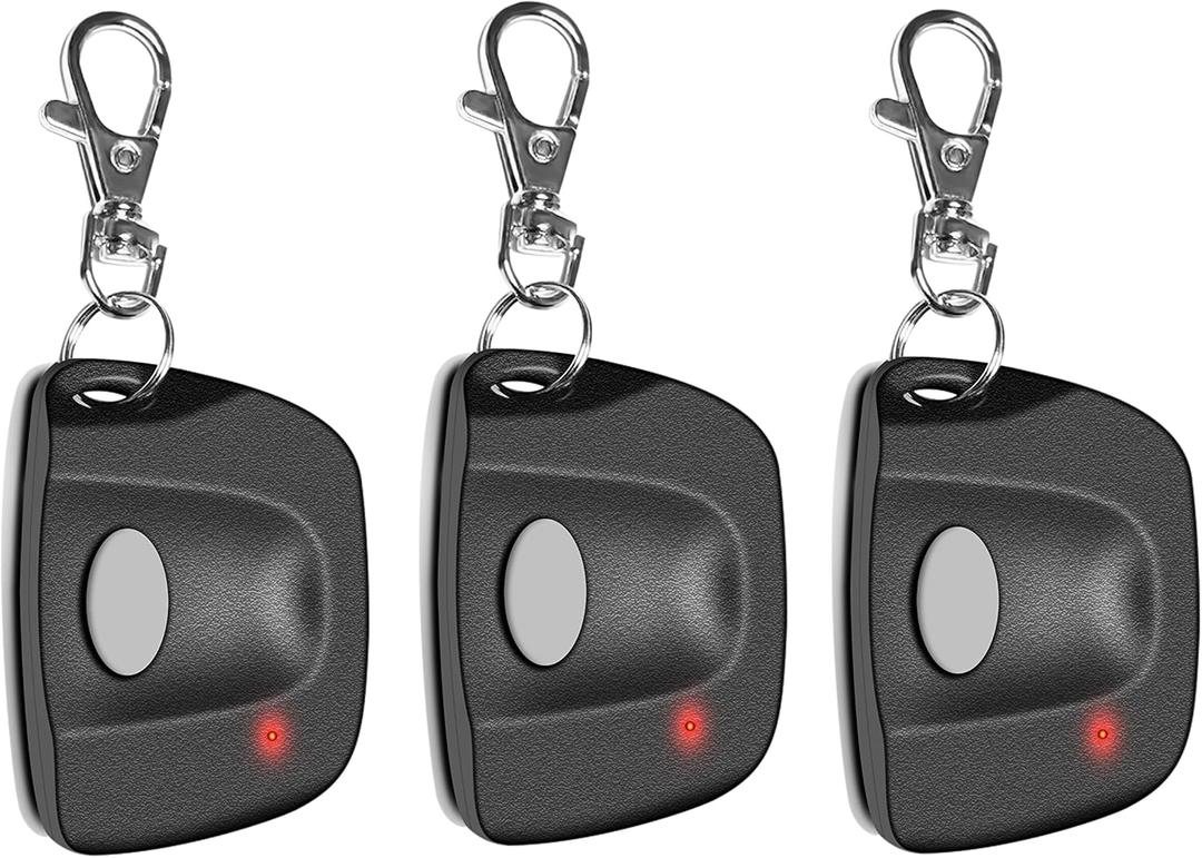 Delta 3 (DT DTA DTD DTC DNT00002A) 8 Dip Switch 310MHZ Garage Door Remote (3Pack) ASONPAO