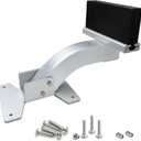 Aluminium Deck Mount Trolling Motor Bracket for Kayaks / Kayaks, Universal Transom Trolling Motor Mount Can Extend to Out of Kayaks, The Installation Plate can Rotate 90, 1 Pack