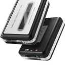 Reshow Cassette Tape Player – Portable Tape Player Audio Cassette to Digital Converter, Compatible with Laptops and Personal Computers Convert Cassette Tape Recorder to iPod Format (Silver)
