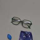 miyya Blue Light Blocking Glasses for Women, Blue Light Glasses for Women Oversized Fashion Glasses (*Dark Green)