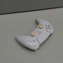 JDDWIN LED Wireless Gaming Controller for PS5/PC/Android/IOS/MAC/Steam Deck,Hall Effect, Bluetooth, 3.5mm Audio Jack, Dual Vibration, 6-Axis Motion Contro Gamepad with Speaker (White)