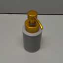 Foam Soap Dispenser with Refined and Vintage Emboss, Ceramic Hand Soap Dispenser for Bathroom (Gray)