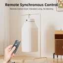 Portable Clothes Dryer, Compact & Foldable Electric Drying Machine for Home, Travel & RV, with Remote Control and Carry Bag