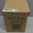 Smart Chicken Coop Heater With Thermostat, 600W/300W Winter Chicken Heater for Inside Coop, Dog House, Built-in Adaptive Temperature Sensor, Adjustable Temp, 6.5Ft Anti-Chew Cord, Memory Function