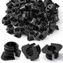 50 Pcs 3/4 Inch Thru Stud Isolation Clamp Durable Pipe Supports for Pex, Copper, Wood, Cpvc Pipe Applications Sturdy Plastic Clamp for Long-lasting Reliability