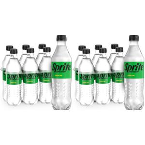 Sprite Lemon Lime Zero Sugar Soda | Diet | 16.9 fl oz | 12 Pack, Best By: MAR 09 2026